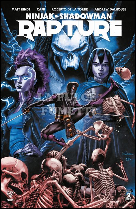 VALIANT #    97 - NINJAK - SHADOWMAN: RAPTURE